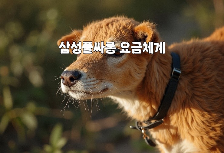 삼성풀싸롱 요금체계